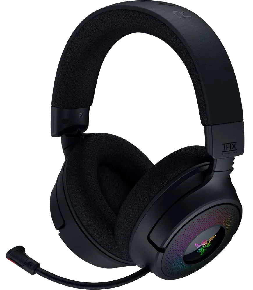 Гарнітура Razer USB-A Bluetooth повнорозмірна закрита чорна RGB