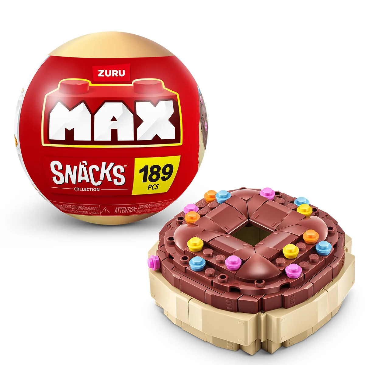 Конструктор Max полімерний 20х31х39 см Смаколики