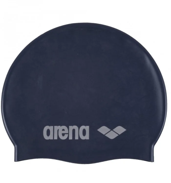 Шапка для плавання Arena силікон OSFM темно-синя