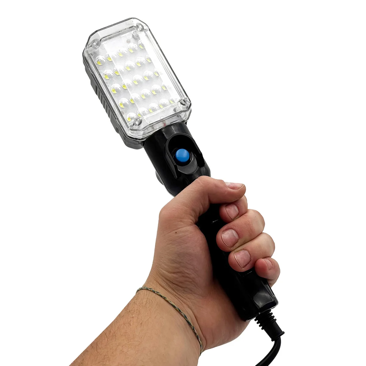 Світлодіодна переноска 5м 25LED 10Вт Пластик ABS чорна
