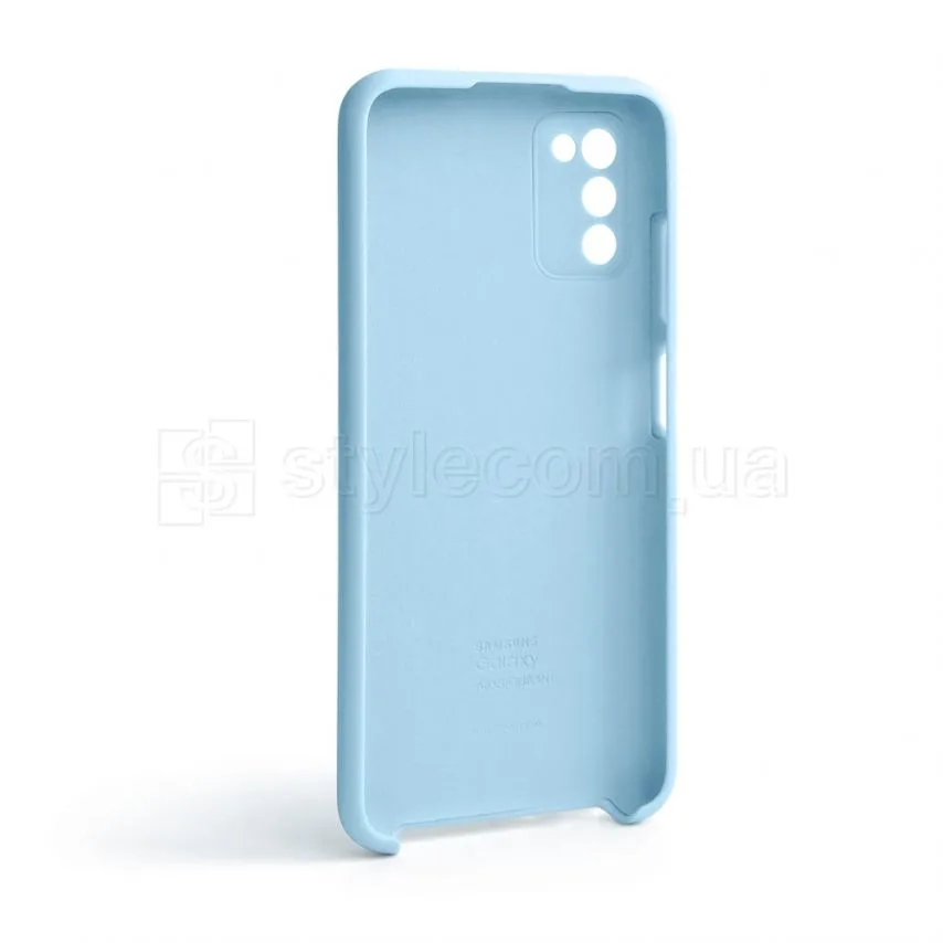 Чохол Silicone Case для Samsung силіконовий блакитний