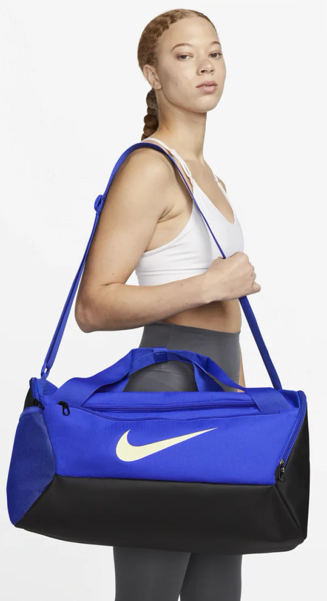 Сумка NIKE полiестер S чорний синій 41л 51x28x28 см