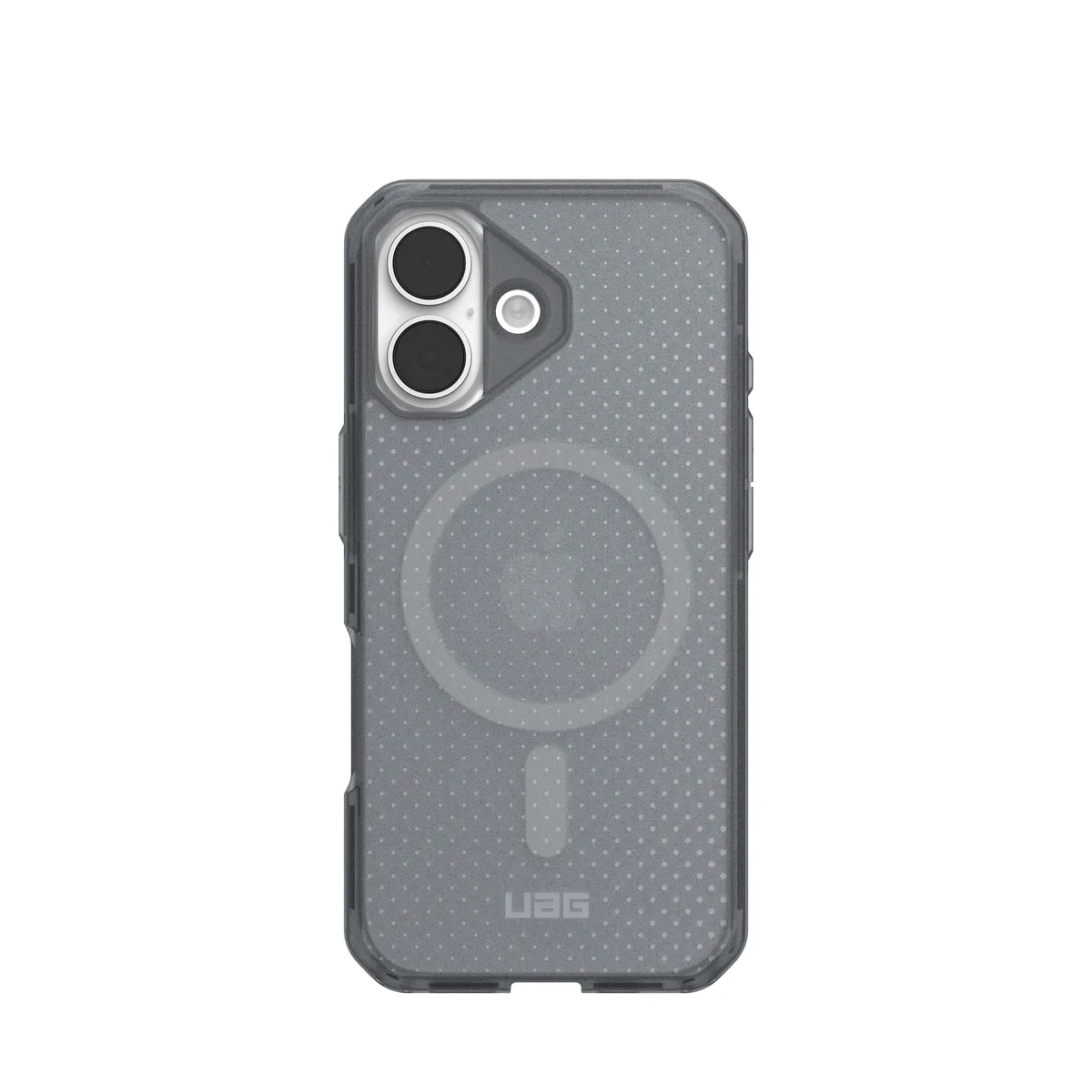 Чохол UAG для iPhone 17, Dot MagSafe, Ash