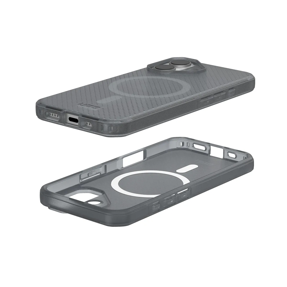 Чохол UAG для iPhone 17, Dot MagSafe, Ash