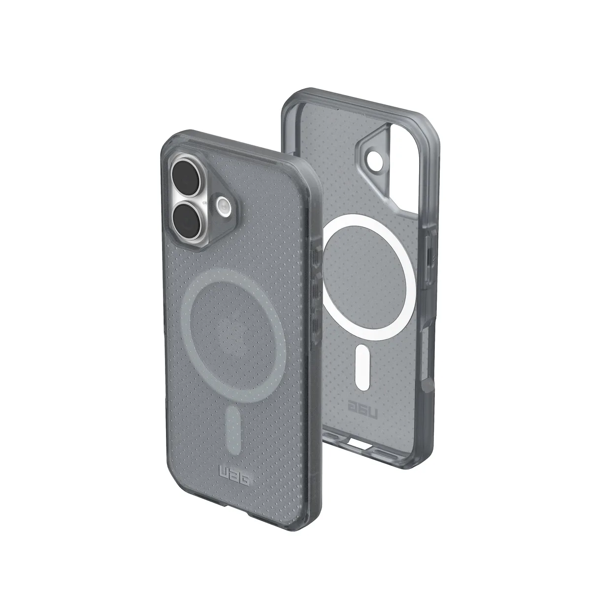 Чохол UAG для iPhone 17, Dot MagSafe, Ash