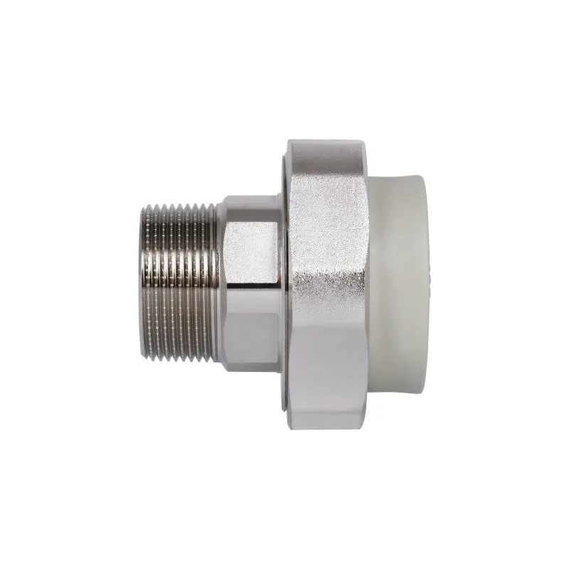 Американка 50x1 1/2" PPR Латунь Сірий