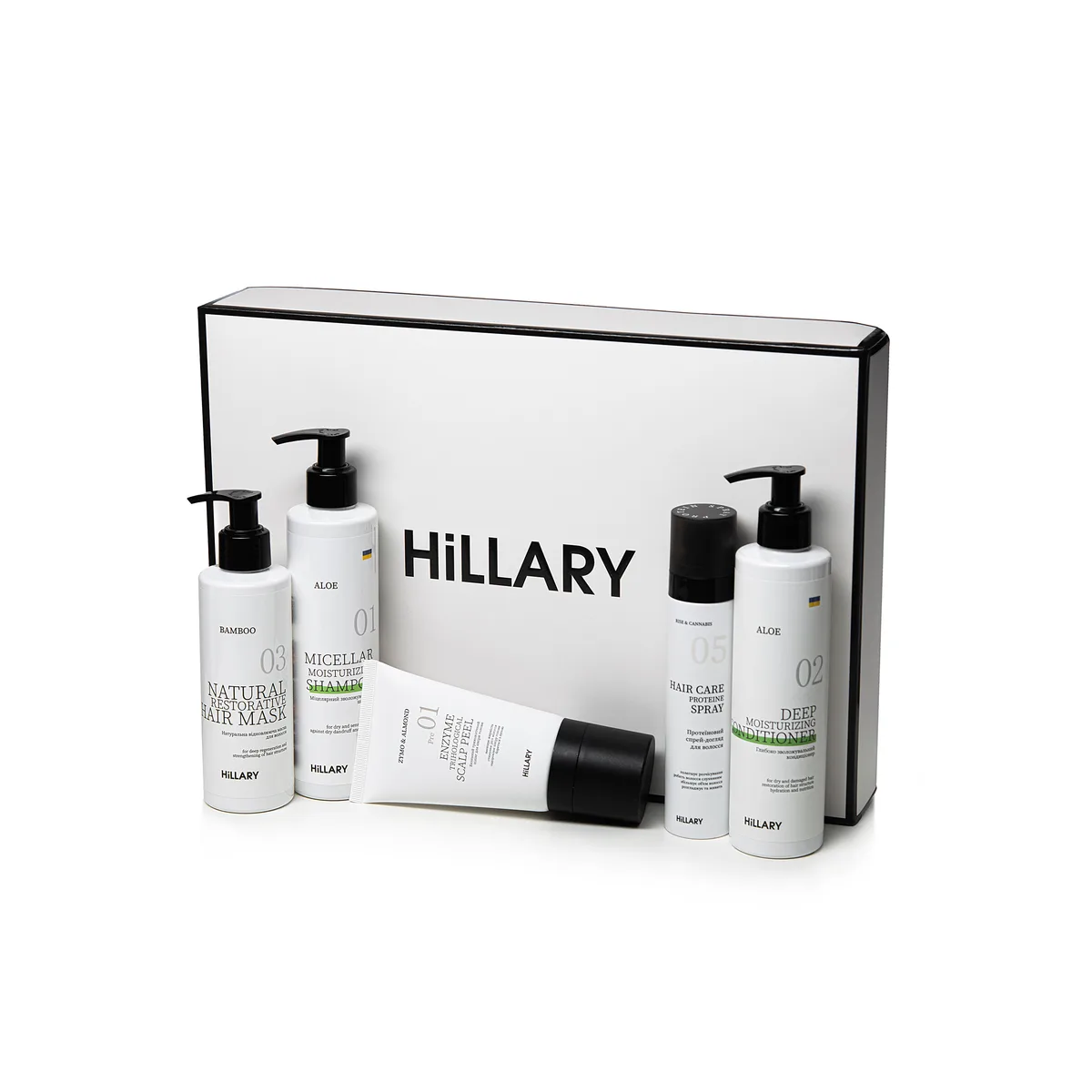 Комплекс для сухого та пошкодженого типу волосся Hillary Perfect Care Hair Aloe