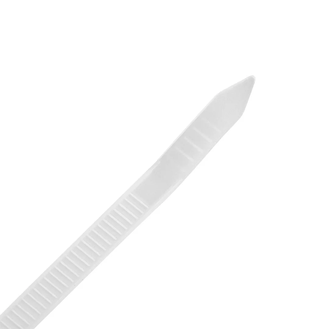 Хомут-стяжка TOPEX, пластик, 4.8х370мм, белый, 75шт.
