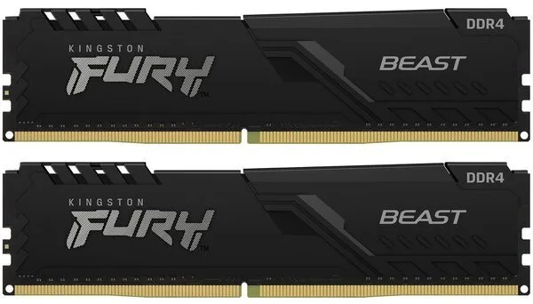 Пам'ять ПК Kingston DDR4 32GB KIT (16GBx2) 3200 FURY Beast