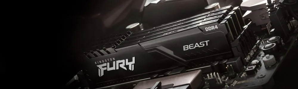Пам'ять ПК Kingston DDR4 32GB KIT (16GBx2) 3200 FURY Beast
