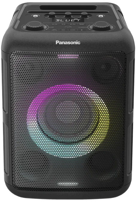 Портативна акустика Panasonic 75 Вт метал 280х397х293 мм чорна