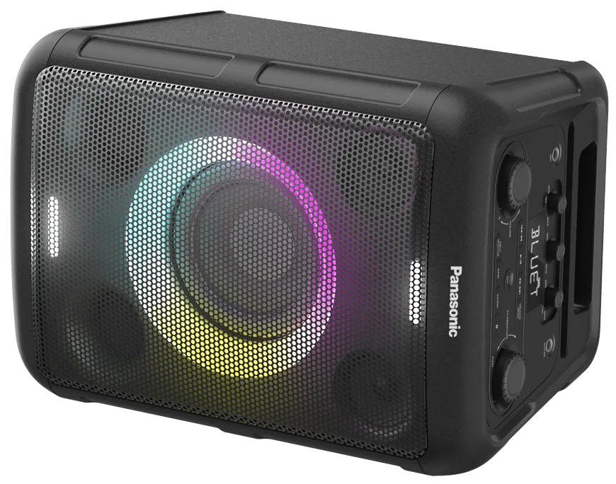 Портативна акустика Panasonic 75 Вт метал 280х397х293 мм чорна