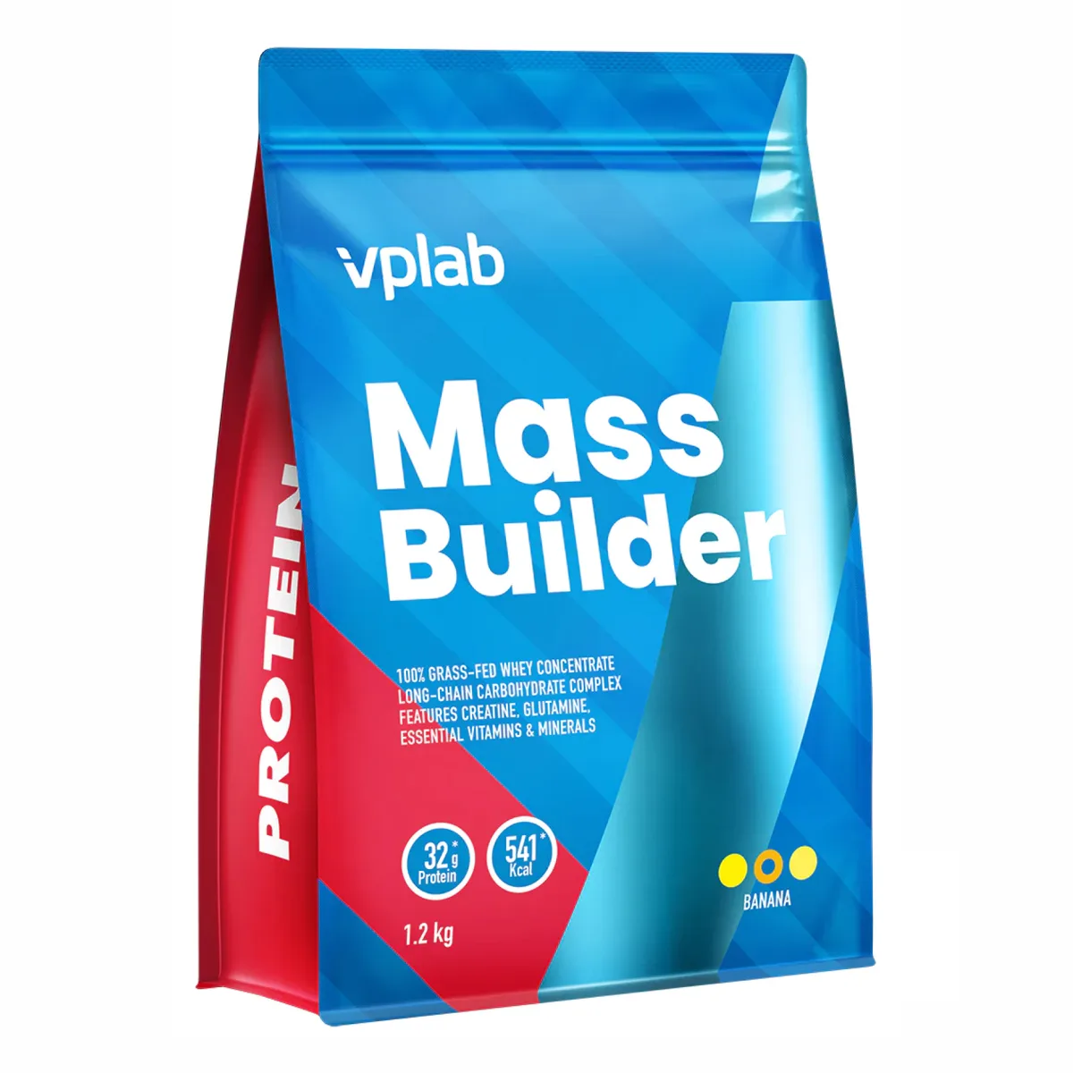 Mass Builder VPLab сироватковий протеїн 1200g Банан