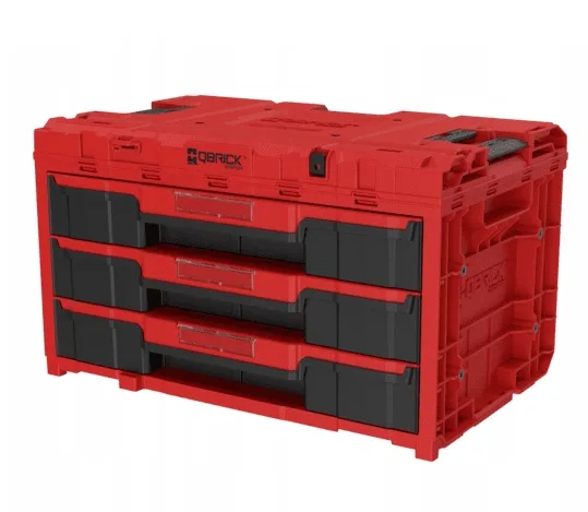 Ящик для інструментів Qbrick пластик 587х380х340 мм червоний