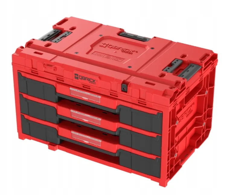 Ящик для інструментів Qbrick пластик 587х380х340 мм червоний