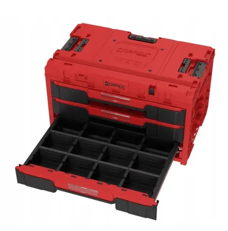 Ящик для інструментів Qbrick пластик 587х380х340 мм червоний
