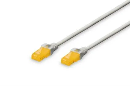 Патч-корд Digitus CAT 6A мідний 3 м сірий LSZH