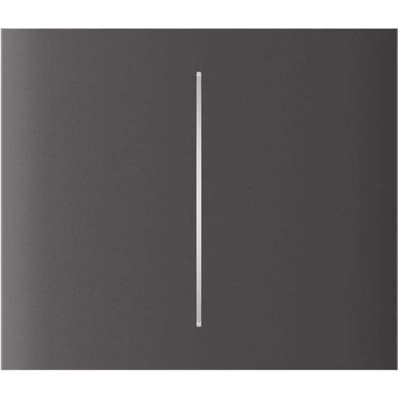 Кнопка центральна для двоклавішного вертикального вимикача Ajax CenterButton Vertical 2-gang for LightSwitch, Jeweler, бездротовий, grey