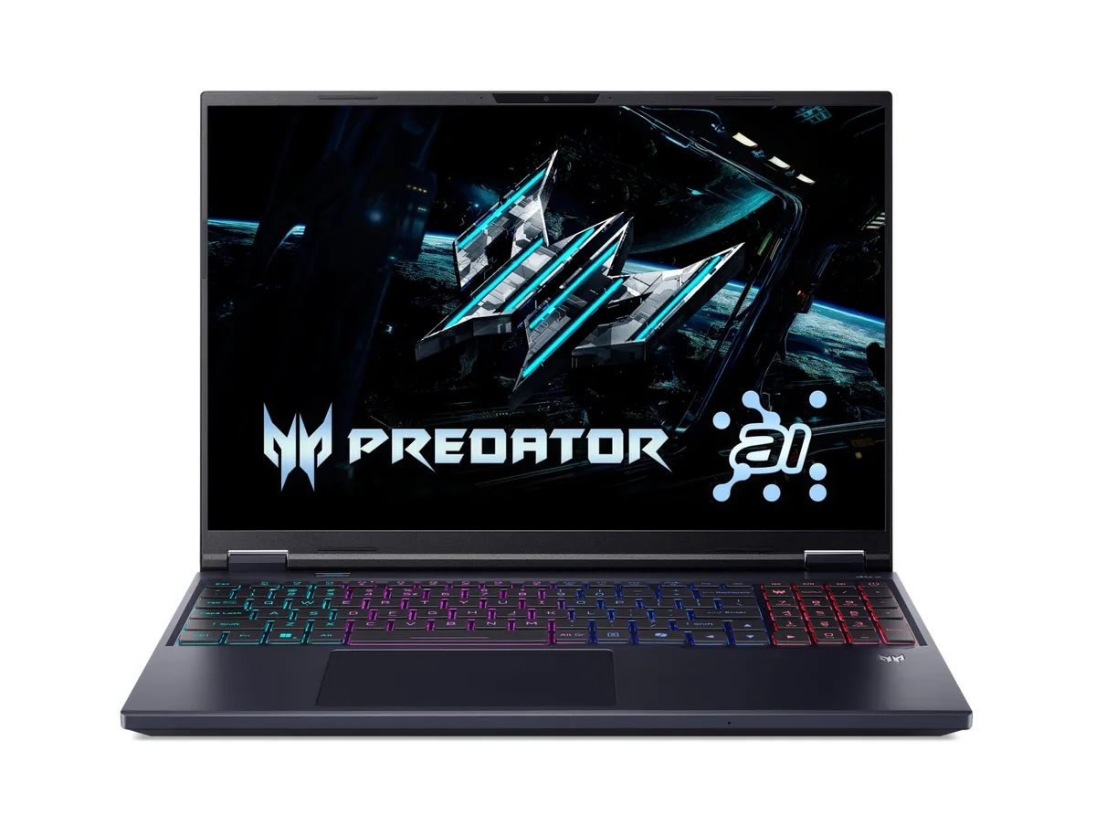 Ноутбук Acer ігровий чорний 16" IPS 32ГБ SSD 1ТБ RTX 5070