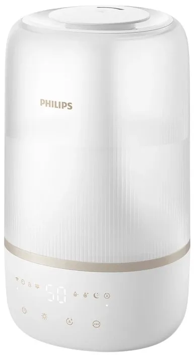 Зволожувач повітря Philips, традиційний, серія 1001, для приміщень до 41 м2, об'єм 3 л, продуктивність 275 мл/год, електронне упра