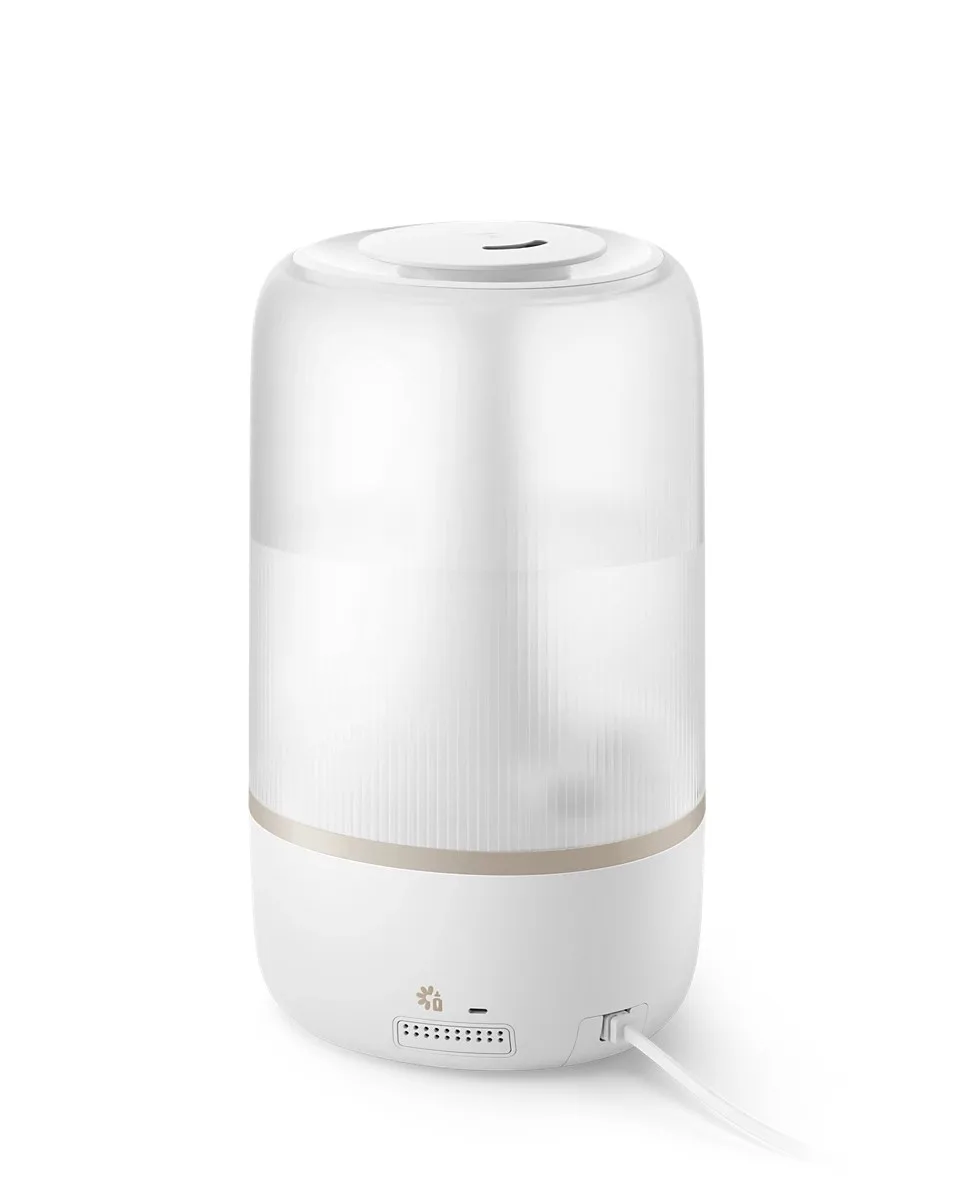 Зволожувач повітря Philips, традиційний, серія 1001, для приміщень до 41 м2, об'єм 3 л, продуктивність 275 мл/год, електронне упра