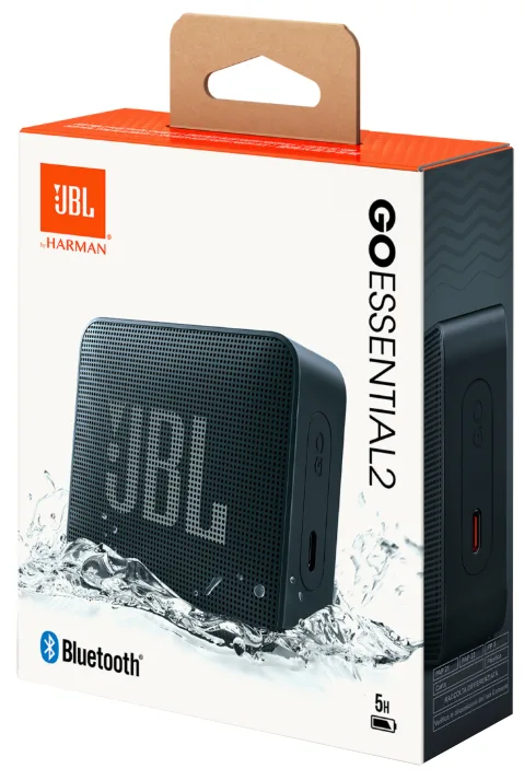 Портативна колонка JBL пластик 86х71,2х31,6 мм Чорна