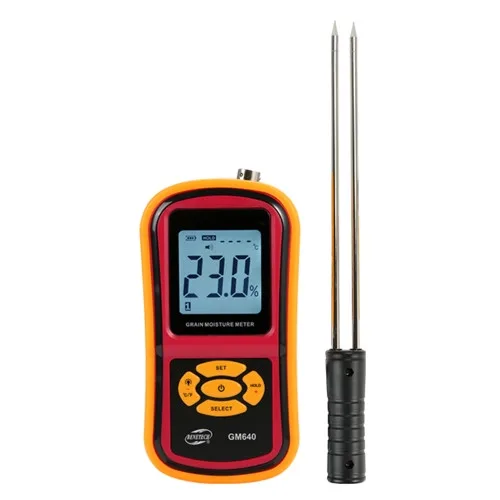 Вологомір зерна Benetech GM640 5-30% цифровий контактний 165х58х33 мм 208 г