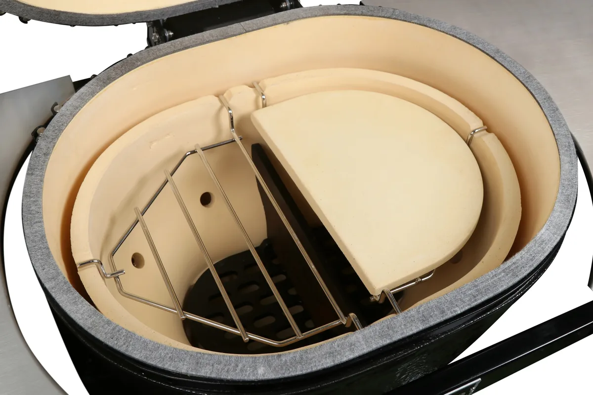 Решетка для гриля Primo сталь черная Oval XL400
