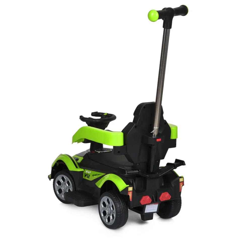Толокар Bambi Racer экокожа 3 в 1 до 25 кг красный