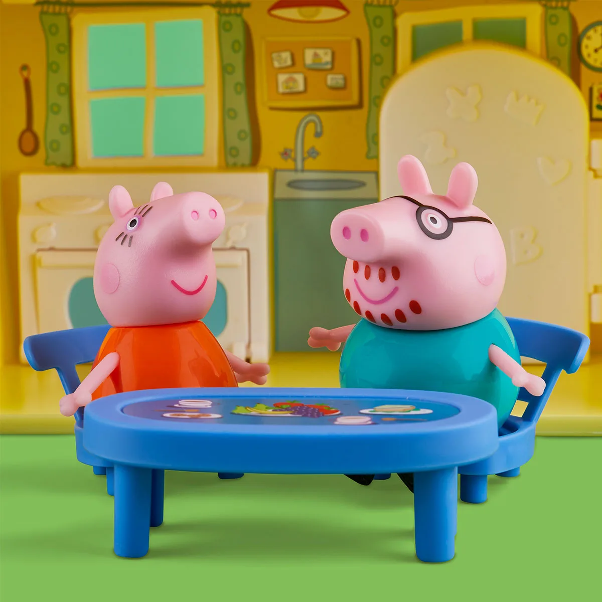 Ігровий набір Peppa Pig полімерний 30,5х25,4х8,6 см Будиночок Пеппи