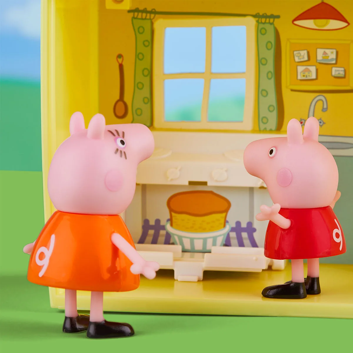 Ігровий набір Peppa Pig полімерний 30,5х25,4х8,6 см Будиночок Пеппи
