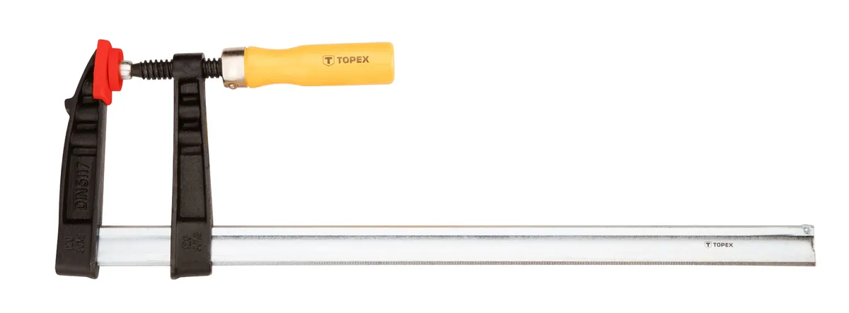 Затиск TOPEX, тип F, 120x500мм.