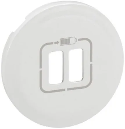 Лицьова панель розетки Legrand 1xRJ45 6 для UTP/FTP/SFTP, Celiane, білий