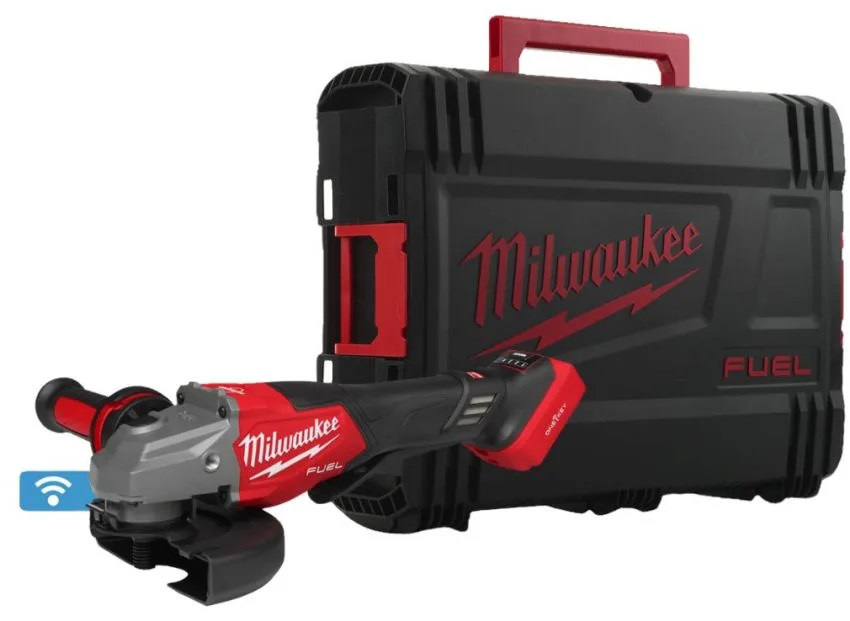 Шліфмашина кутова акумуляторна Milwaukee 125 мм 18 В бездротова болгарка для професійного використання