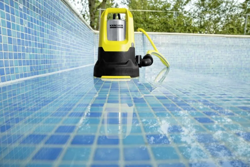 Дренажний насос для чистої води Karcher SP 17.000, 550 Вт, продуктивність 17 куб. м/год, максимальна висота підйому 9 м, максималь