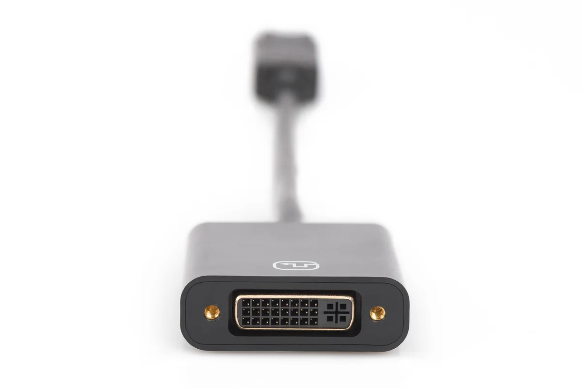 Адаптер DIGITUS DP 1.1 - DVI Full HD, M/F, 0.15м