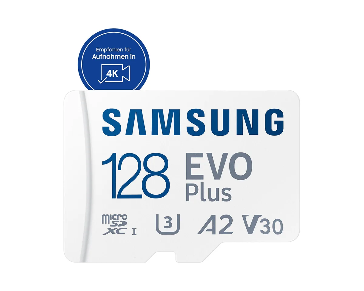 Карта пам'яті Samsung microSD 128GB Class 10 UHS-I 130MB/s Evo Plus