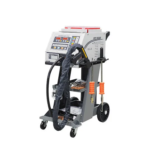 Спотер точкового зварювання GIKraft 220V 5200A стаціонарний 80 кг метал