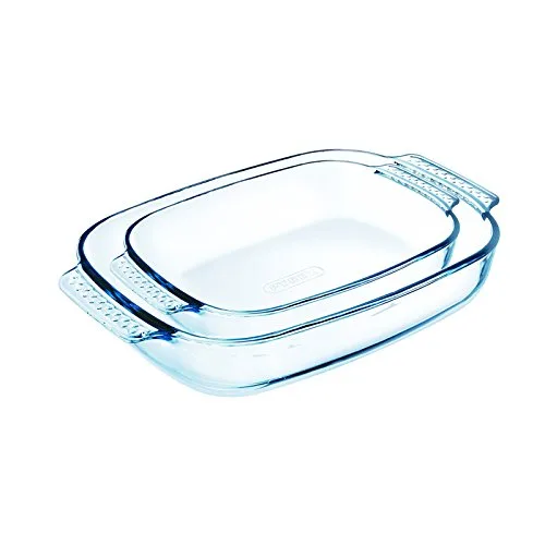 Набір форм для запікання Pyrex жаростійке скло 35х23 см 31х20 см