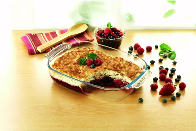 Набір форм для запікання Pyrex жаростійке скло 35х23 см 31х20 см