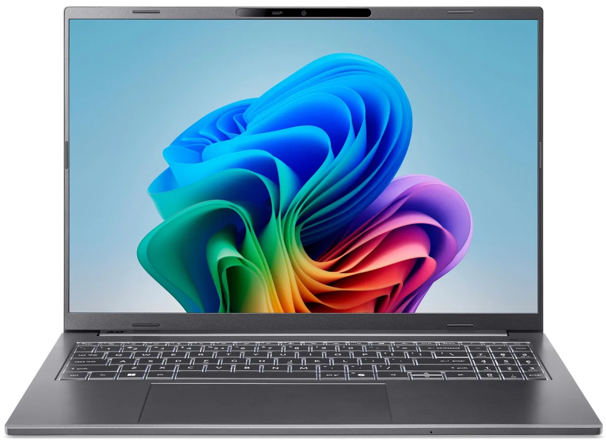 Ноутбук Acer Swift X 14 SFX14-73G 14.5" 2.8K OLED, Intel U9-285H, 32GB, F2TB, NVD5070-8, Win11, сірий
