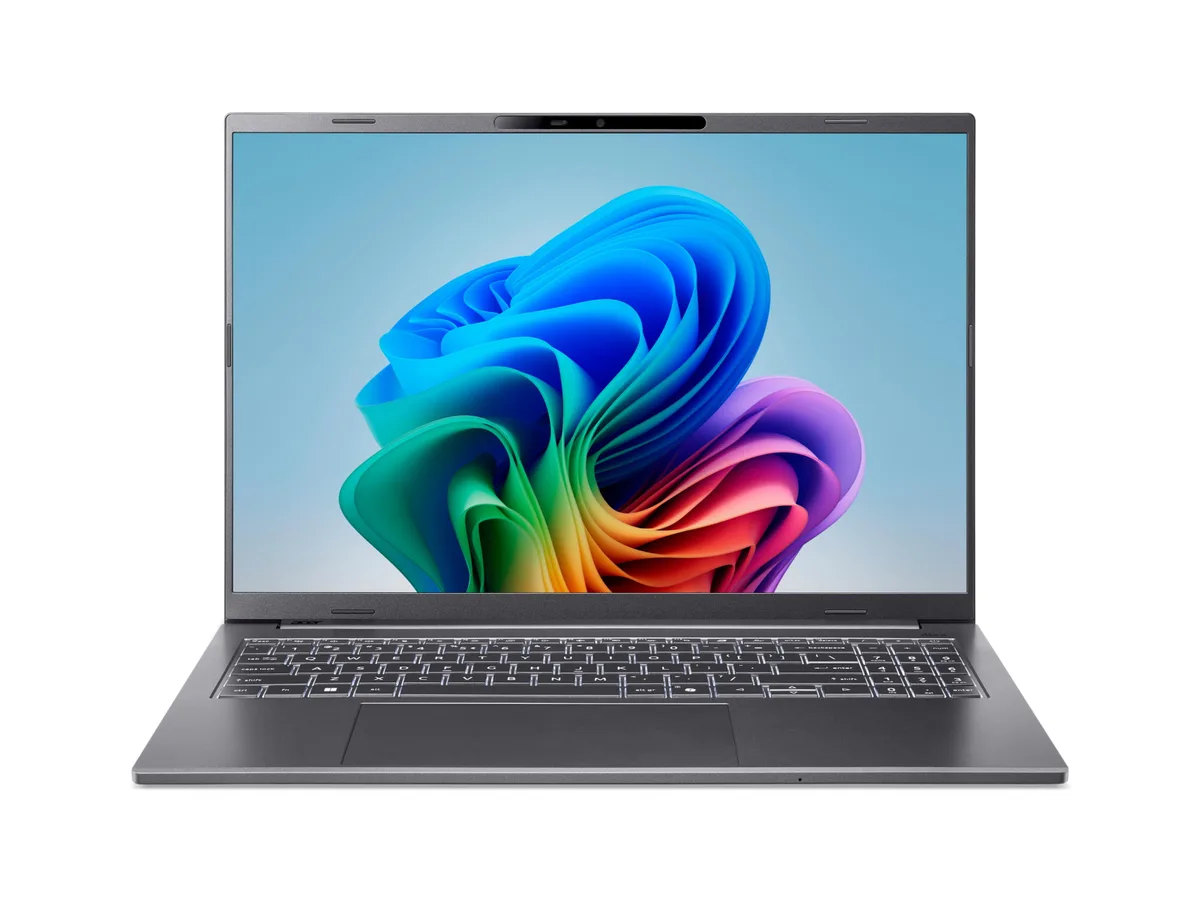 Ноутбук Acer Swift X 14 SFX14-73G 14.5" 2.8K OLED, Intel U9-285H, 32GB, F2TB, NVD5070-8, Win11, серый.