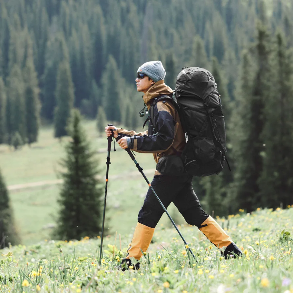 Рюкзак туристичний Naturehike Cordura 70 л чорний M