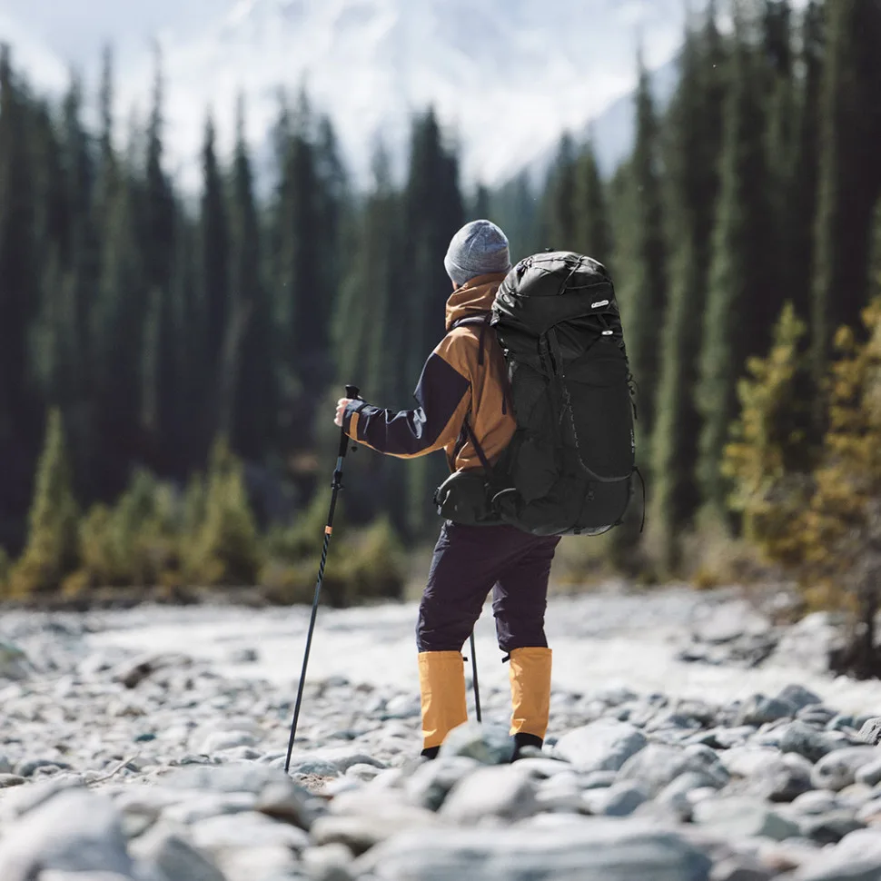 Рюкзак туристичний Naturehike Cordura 70 л чорний M