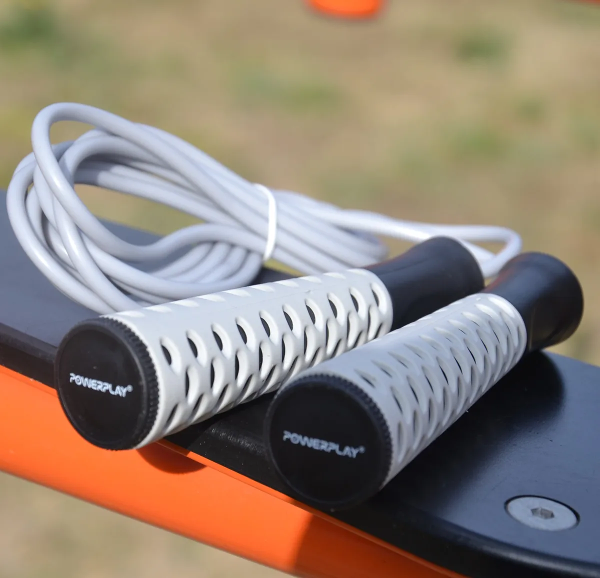 Скакалка Active Point ПВХ 2,75 м Сіра