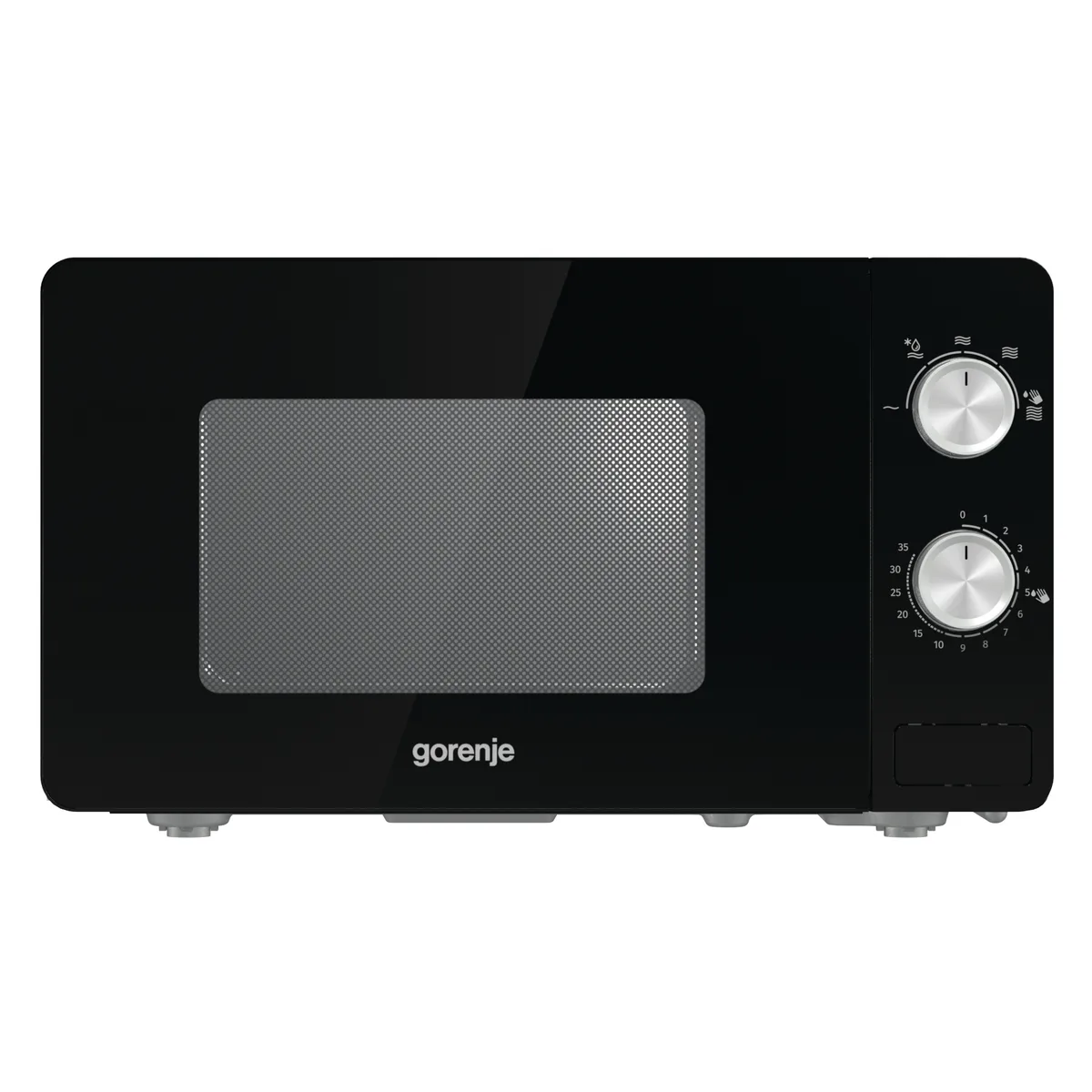 Мікрохвильова піч Gorenje, 20л, мех. керув., 800Вт, чорний