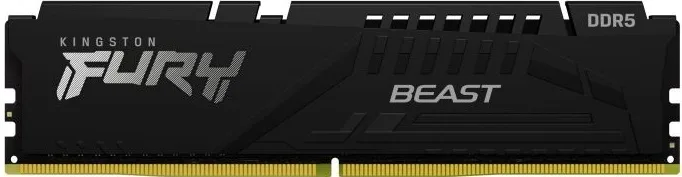 Пам'ять ПК Kingston DDR5 16GB 6400 МГц Чорна FURY Beast EXPO