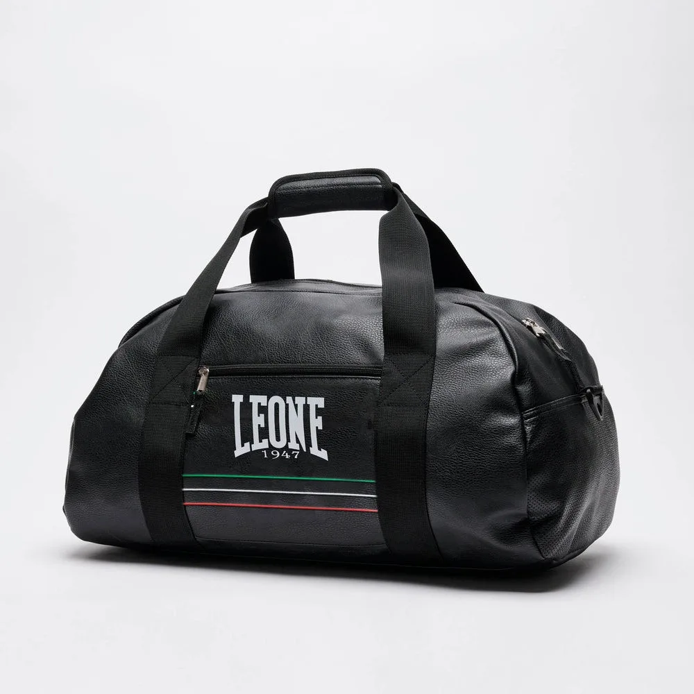Спортивна сумка Leone штучна шкіра 40л чорна