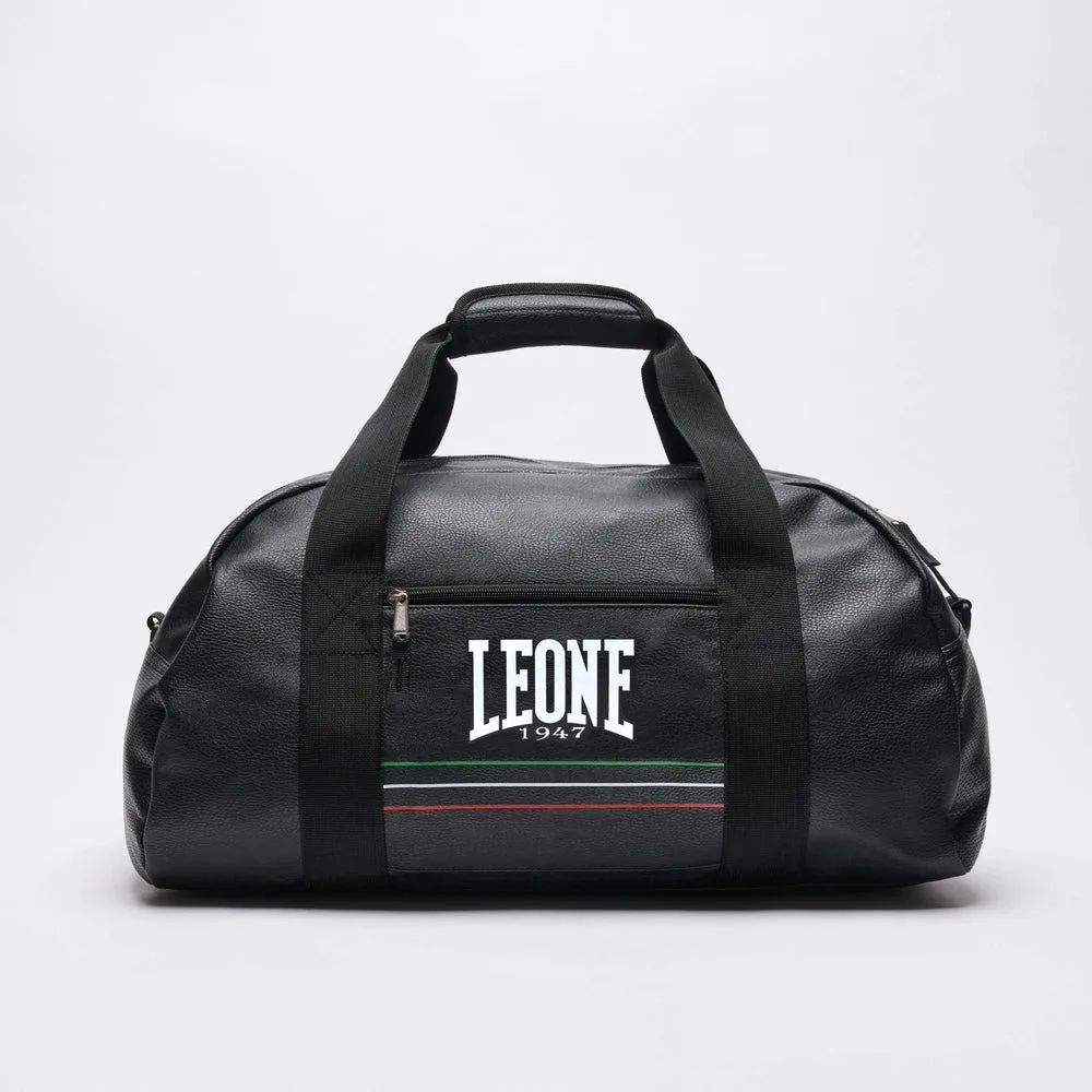 Спортивна сумка Leone штучна шкіра 40л чорна