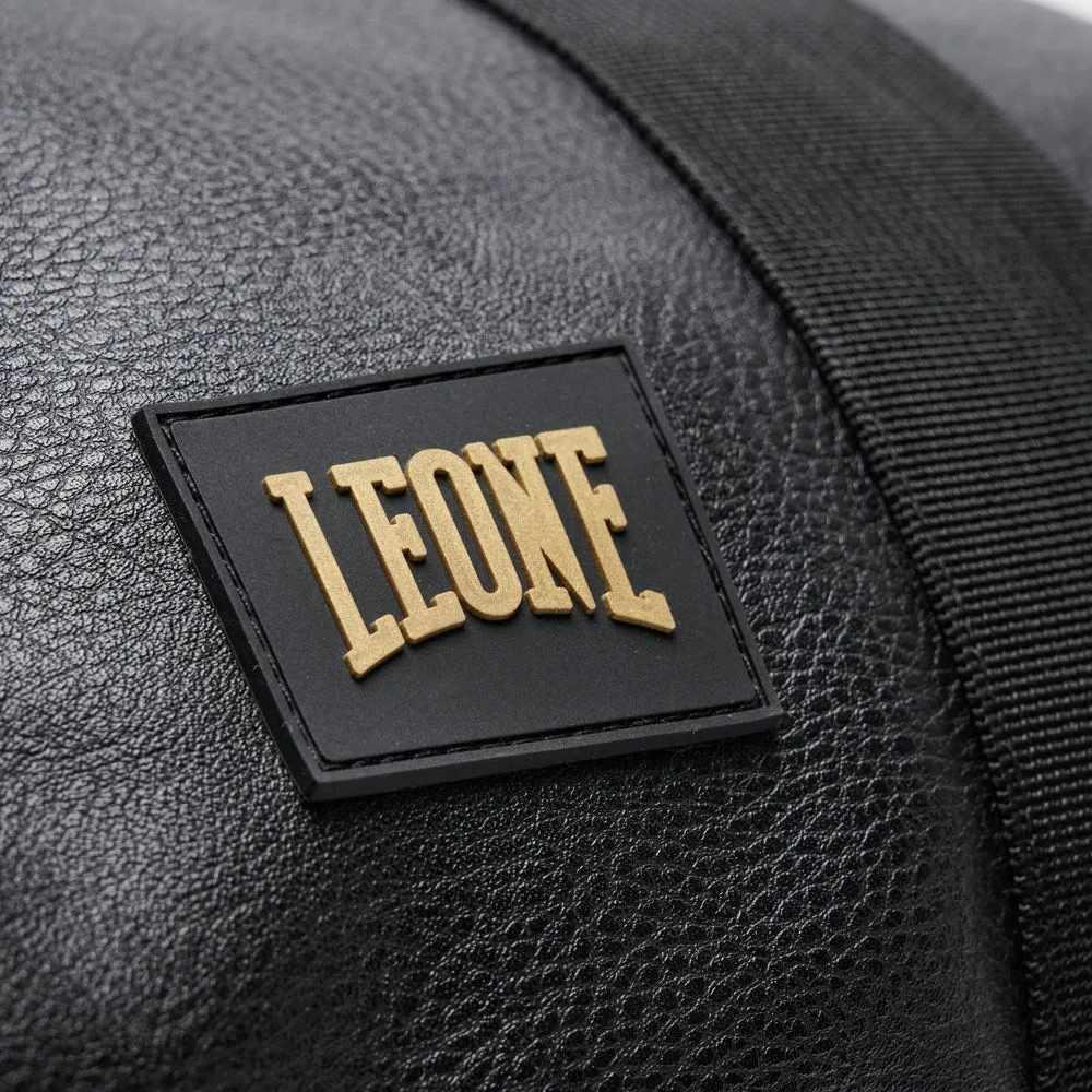 Спортивна сумка Leone штучна шкіра 40л чорна